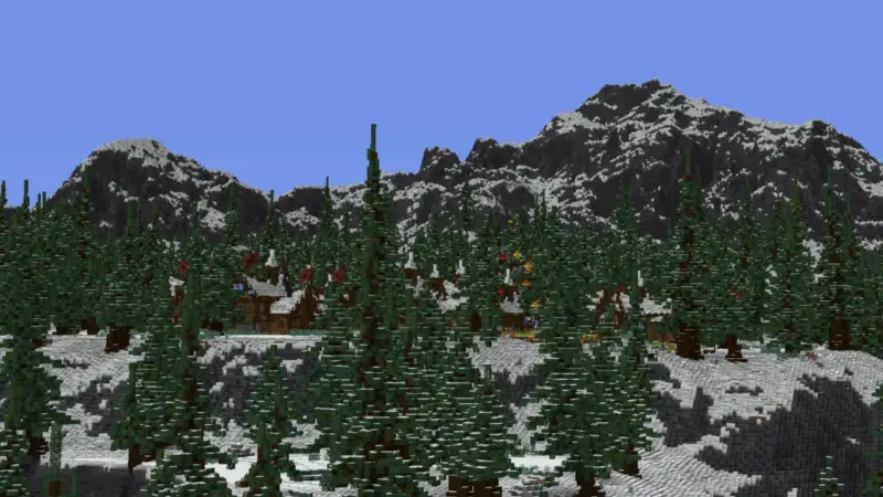 Скриншот Зимняя деревня №4