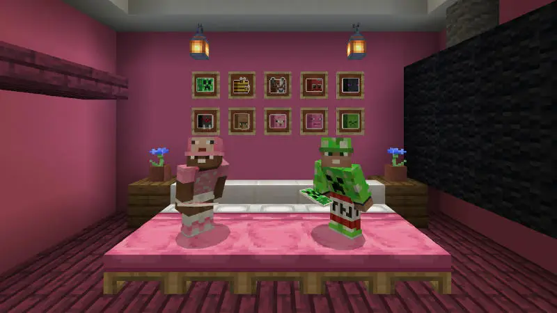 Скриншот Создание домов в виде мобов №4