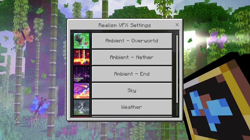 Скриншот Дополнение Realism VFX 1.2 №6