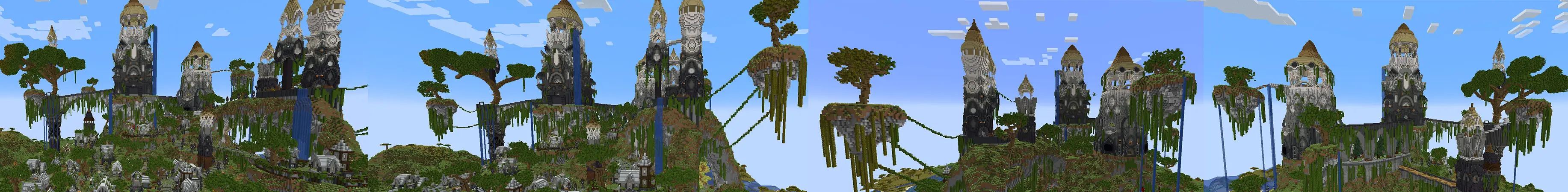 Водопадная цитадель panorama