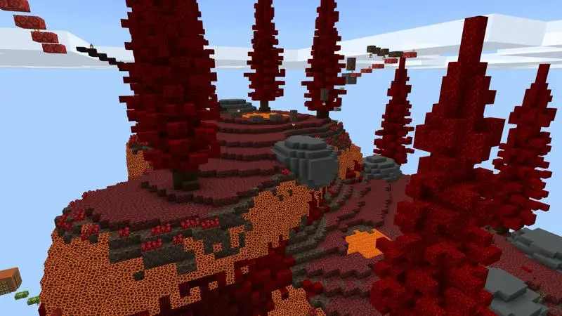 Скриншот Skyblock: паркур III №5