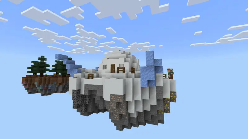 Скриншот Классическая игра Skyblock №5