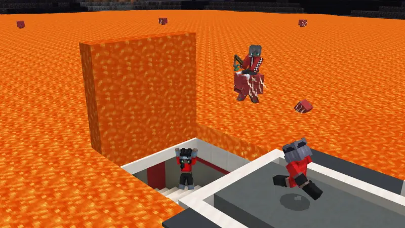 Скриншот Секретная лавовая база №1