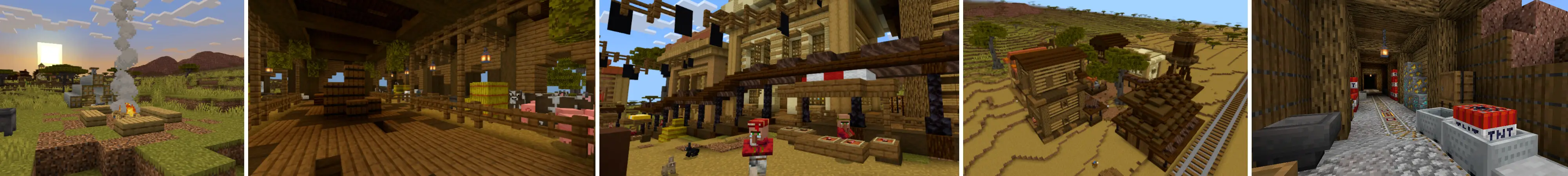 Город на Диком Западе panorama