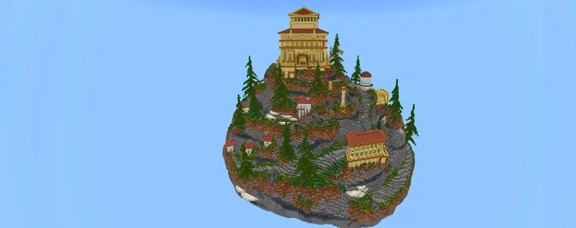 Римский Skyblock panorama