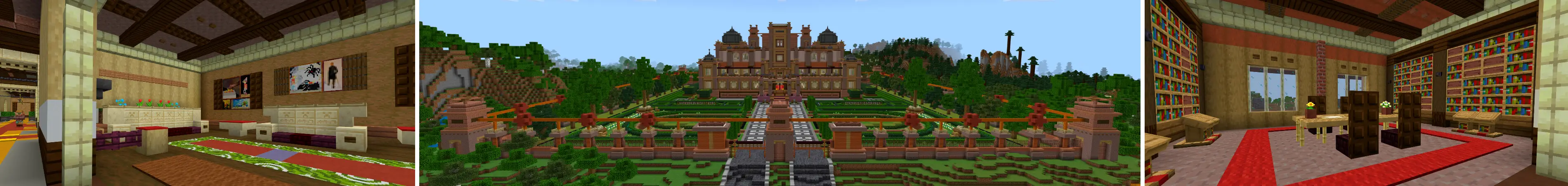 Тропический замок panorama