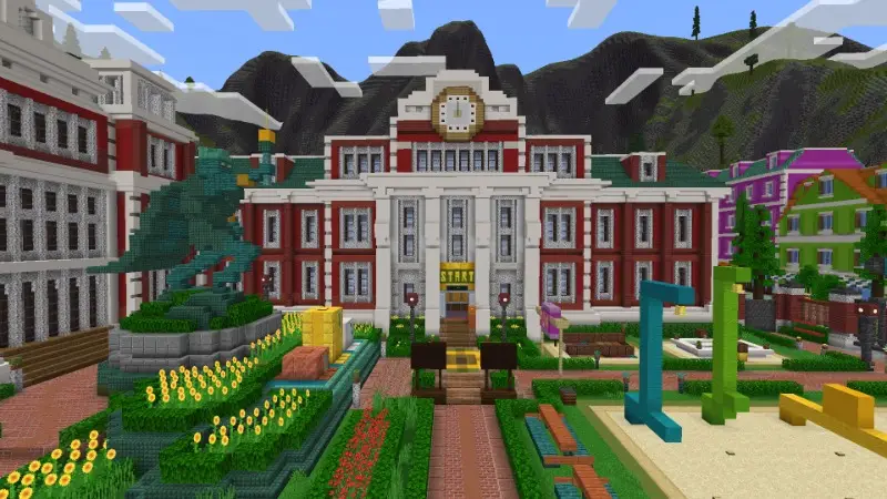 Скриншот Старшая школа: паркур №1