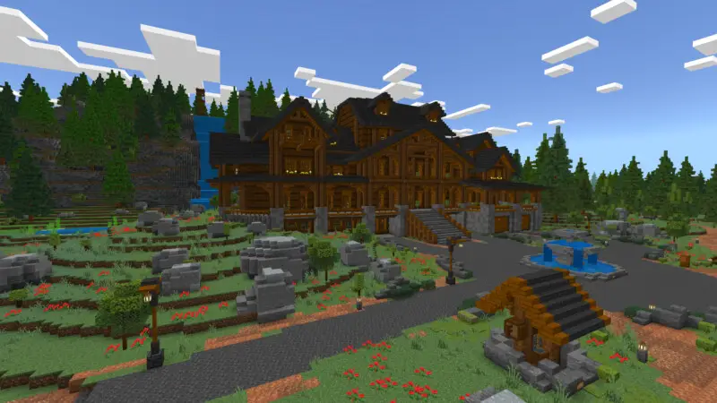 Скриншот Деревенский бревенчатый особняк 2 №3