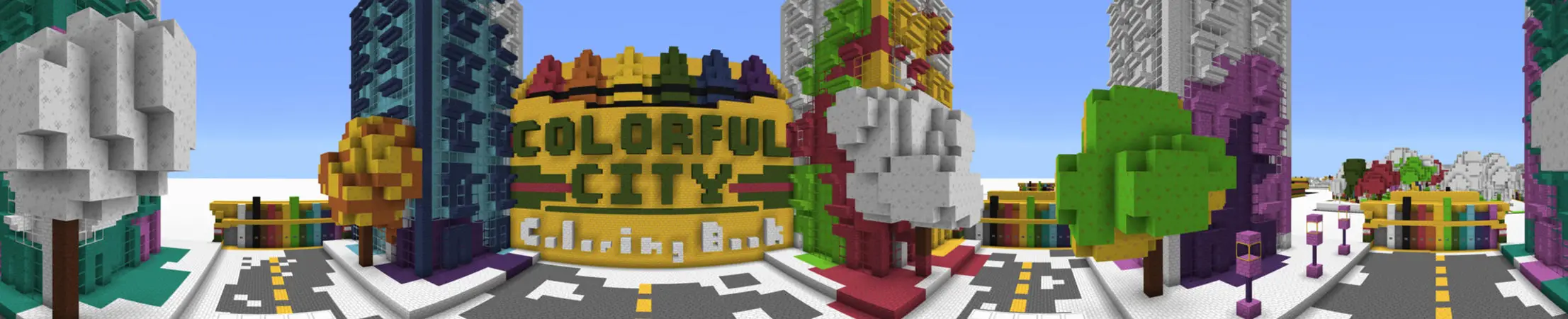 Книга-раскраска «Яркий город» panorama