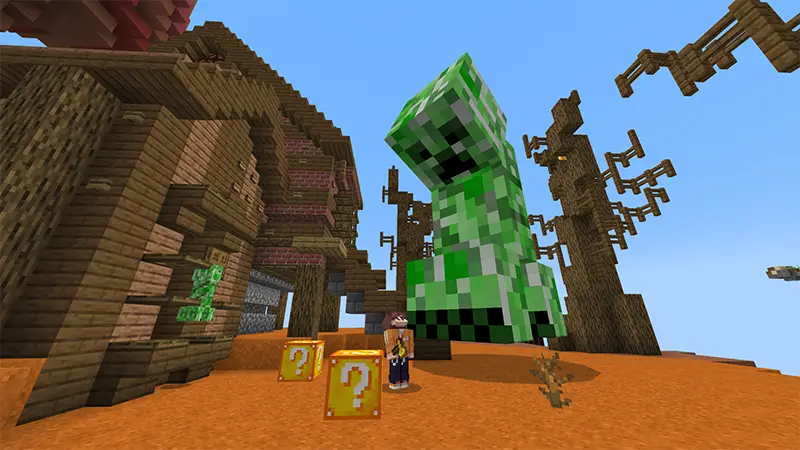 Скриншот SKYBLOCK И БЛОКИ УДАЧИ №3