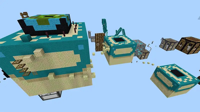 Скриншот Блочный паркур №4