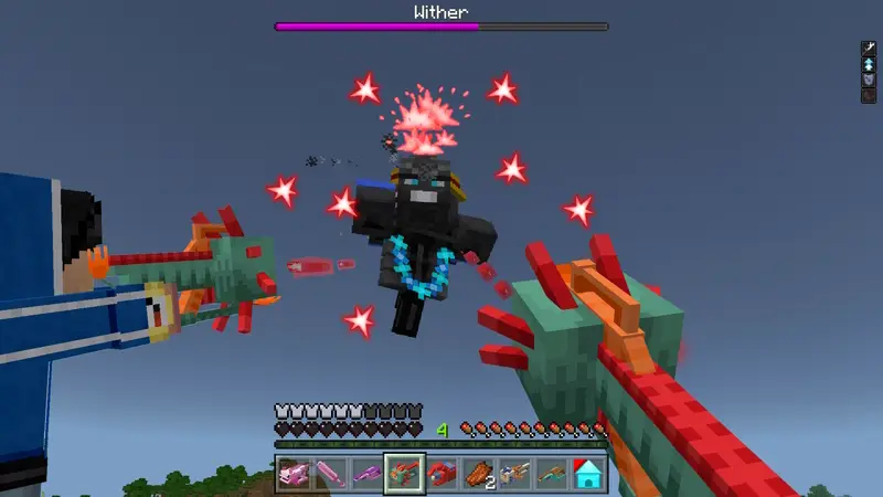 Скриншот Расширение «Водное оружие мобов» №3