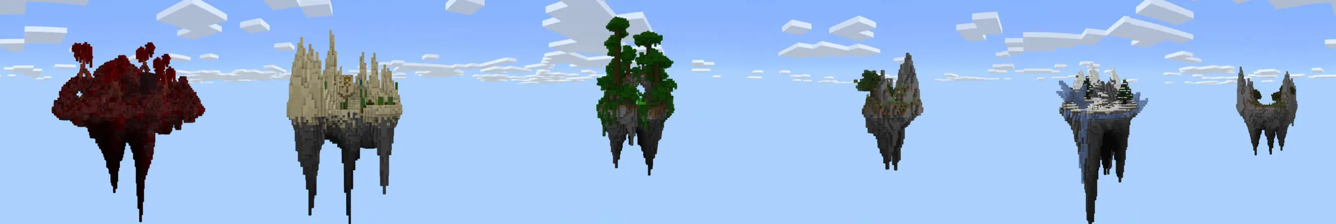 Skyblock с одним блоком panorama