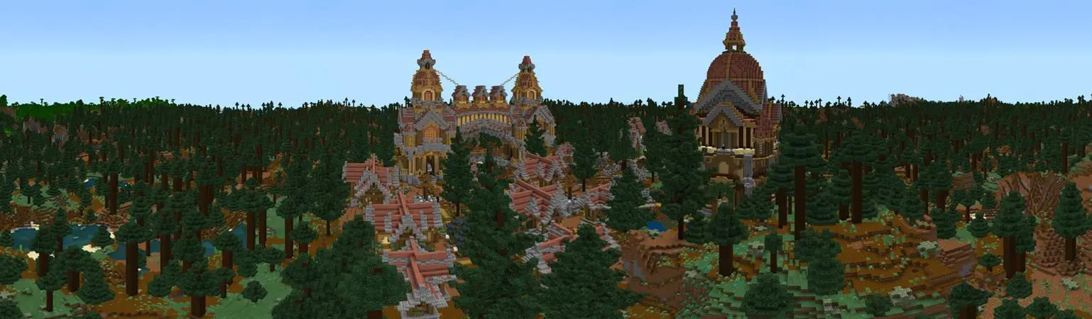 Простые стартовые области: мегатайга panorama