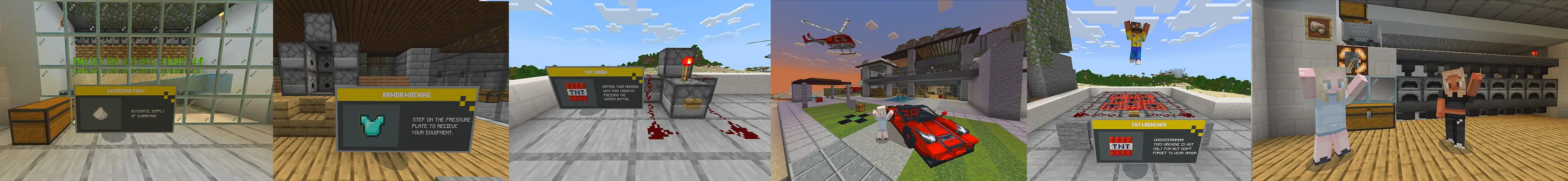 Особняк из красного камня panorama