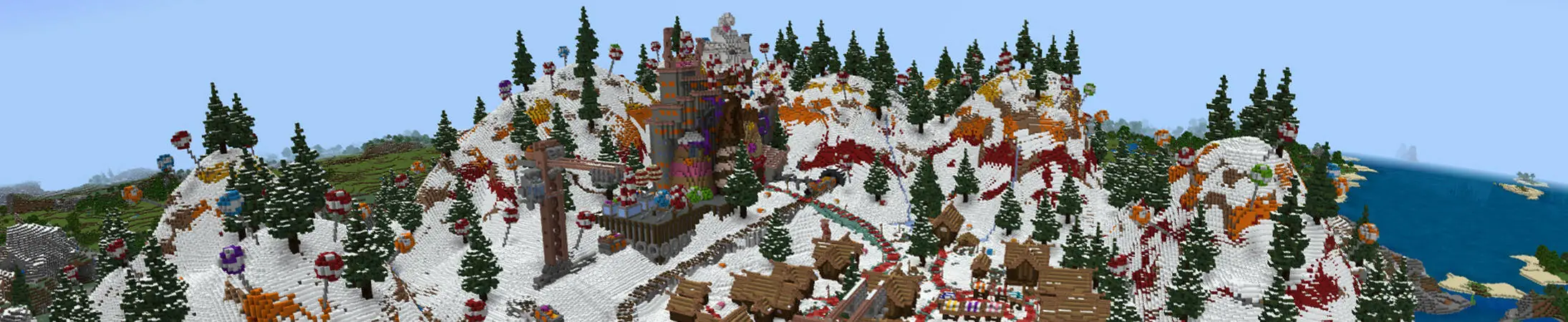 Конфетная фабрика panorama