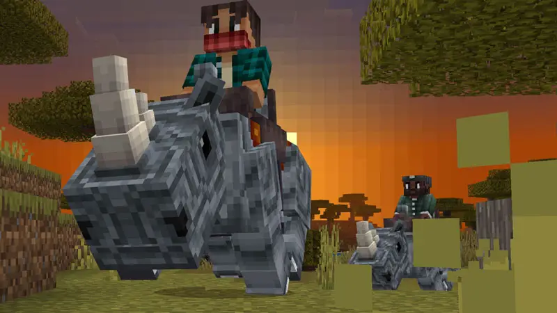 Скриншот Больше ездовых мобов №1