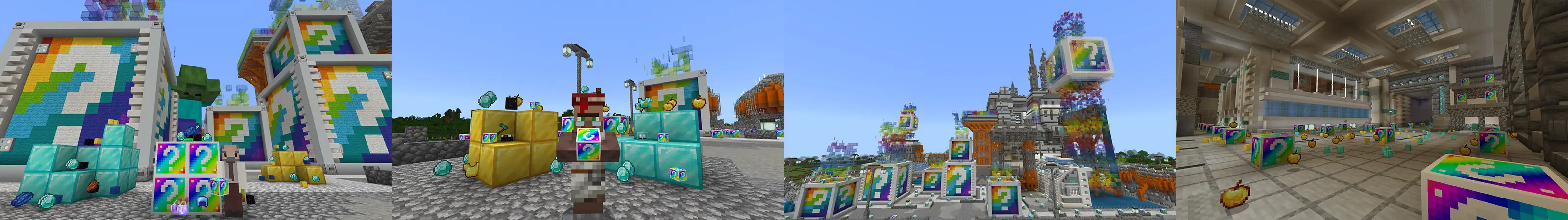 Блок удачи: радуга panorama