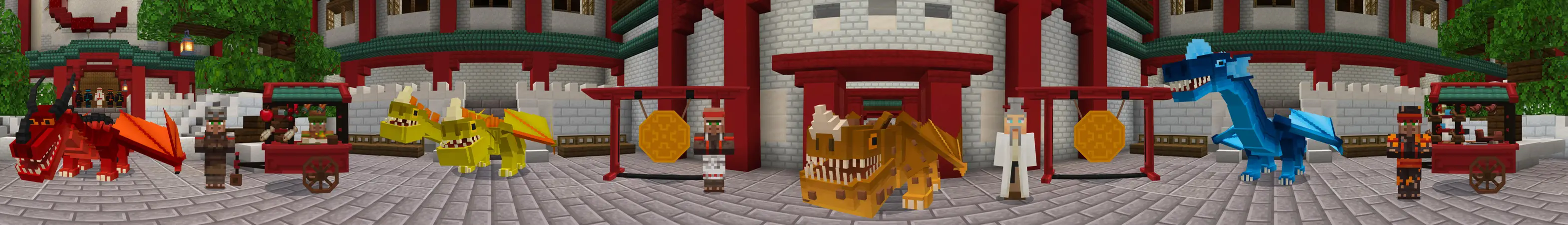 Ниндзя и драконы panorama