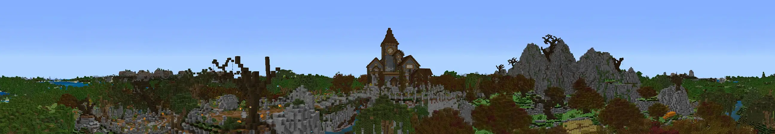 Хэллоуинская роща panorama