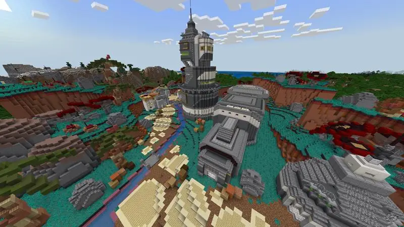 Скриншот Простые стартовые области: база пришельцев №1