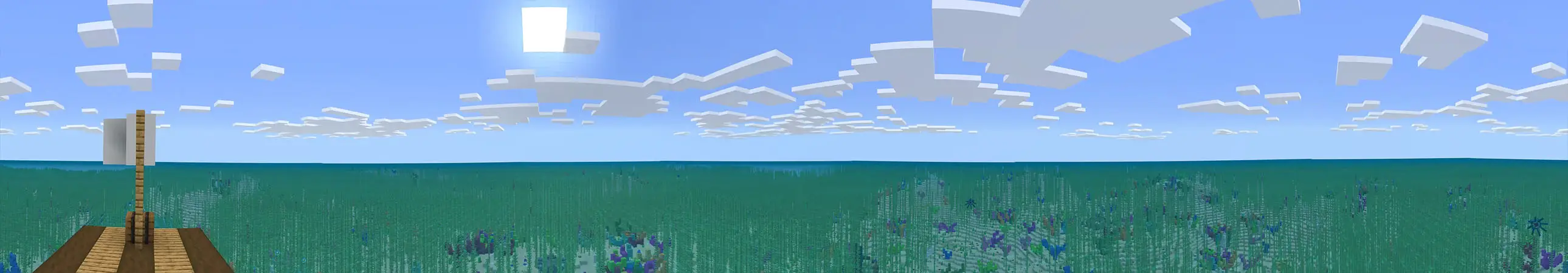 Выживание на плоту panorama