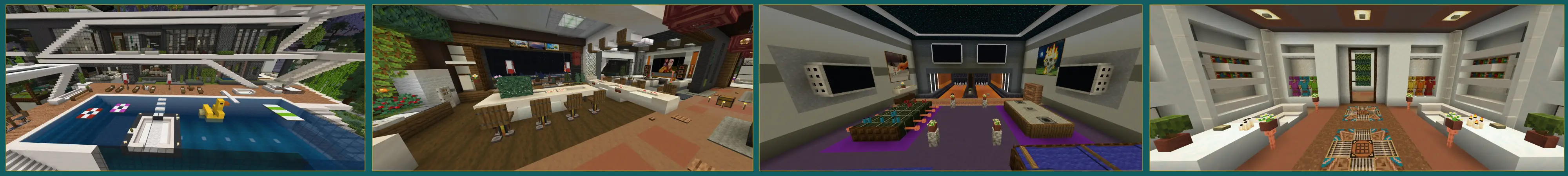 Современный роскошный дом panorama