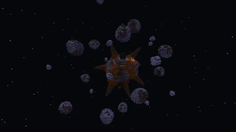 Скриншот Галактика Skyblock №3