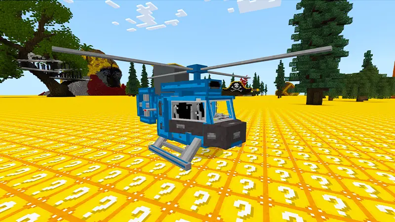 Скриншот Плоский мир с блоками удачи! №4