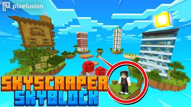 Небоскребы Skyblock
