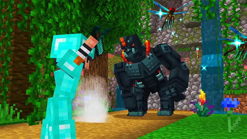 Скриншот Дополнение «Мобы-мутанты» №1