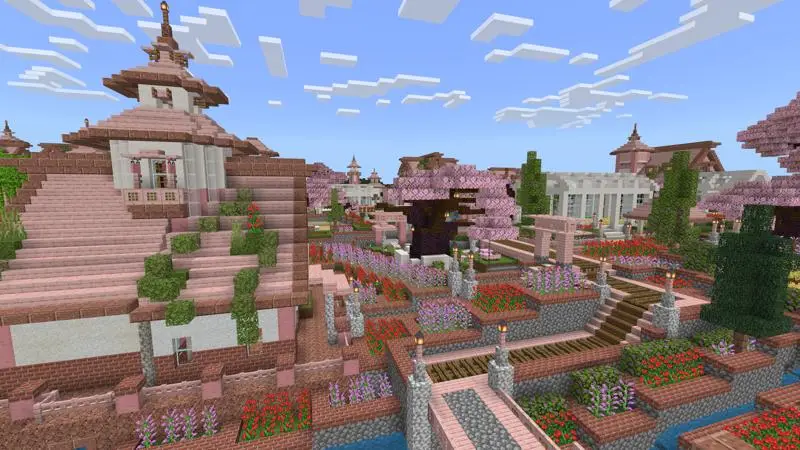 Скриншот Вилла в окружении вишен №5