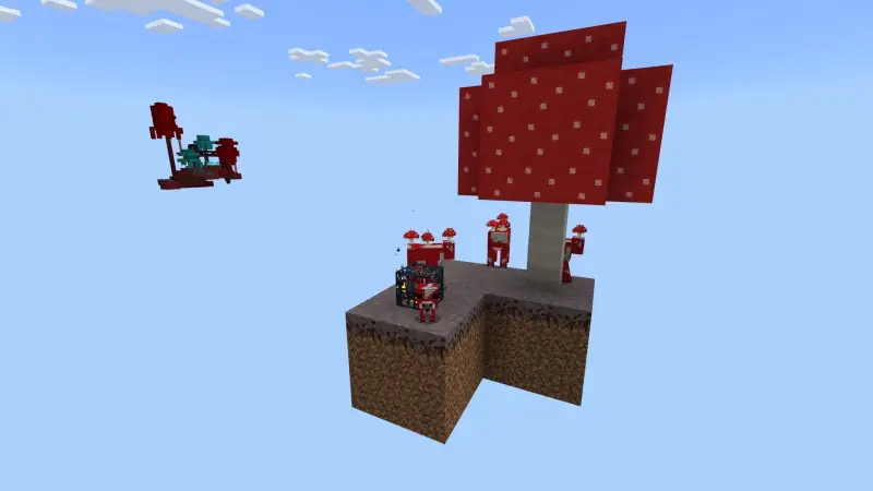 Скриншот Оригинальная игра Skyblock №2