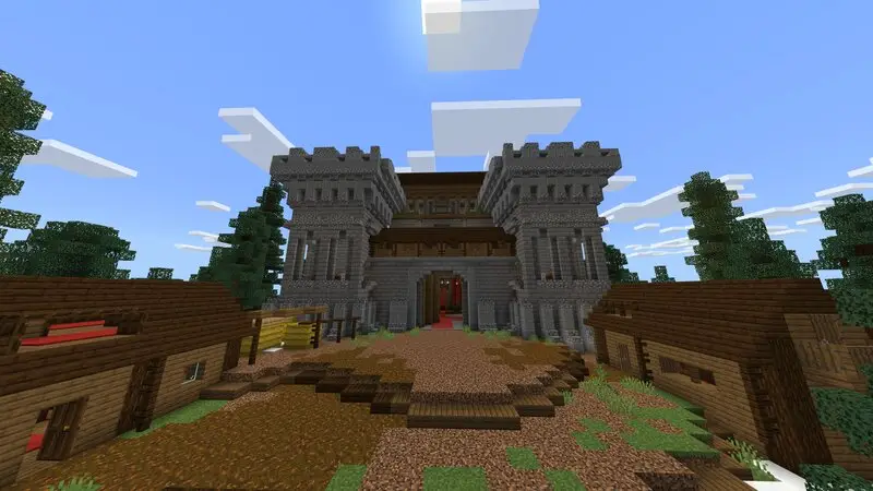 Скриншот Skyblock: замковые войны №5