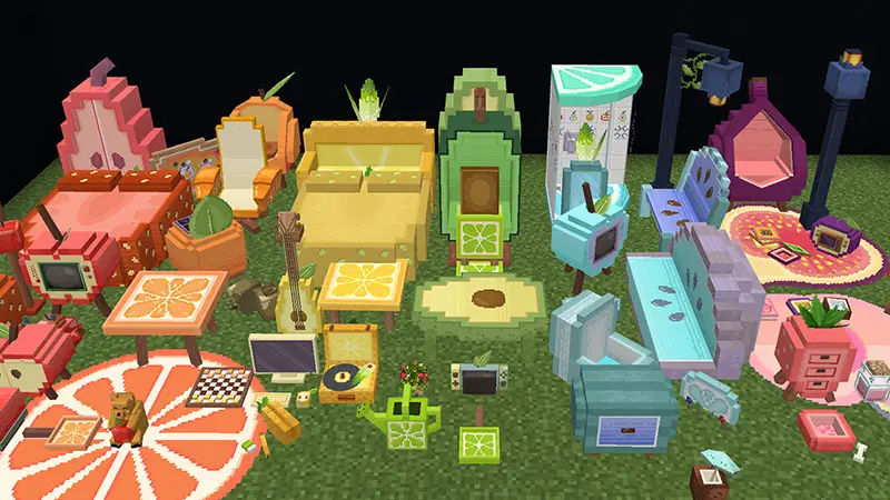 Скриншот Дополнение «ФРУКТОВАЯ МЕБЕЛЬ» №1