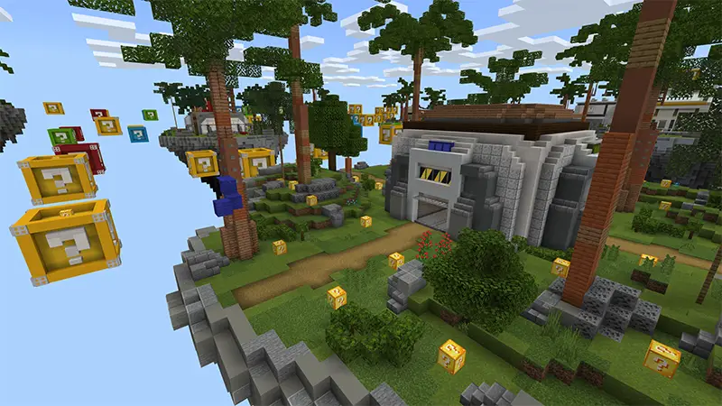 Скриншот Дополнительный Skyblock на удачу №2