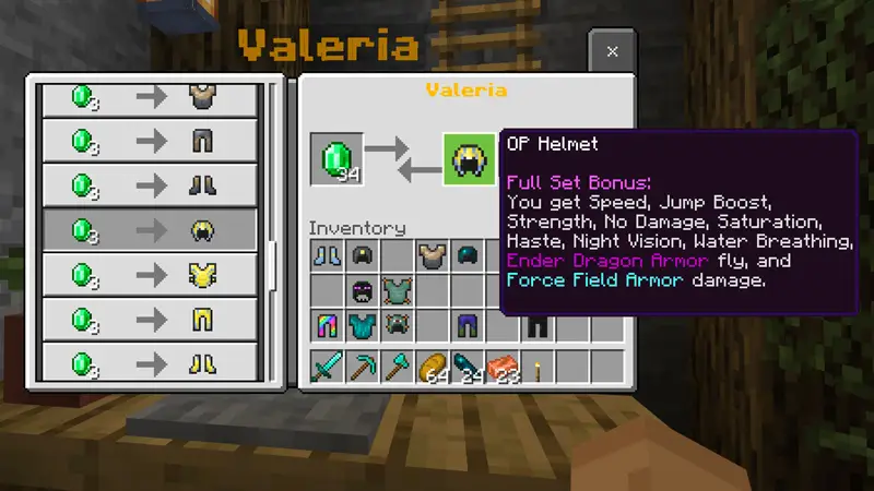 Скриншот НАБОР ДОСПЕХОВ+ №1