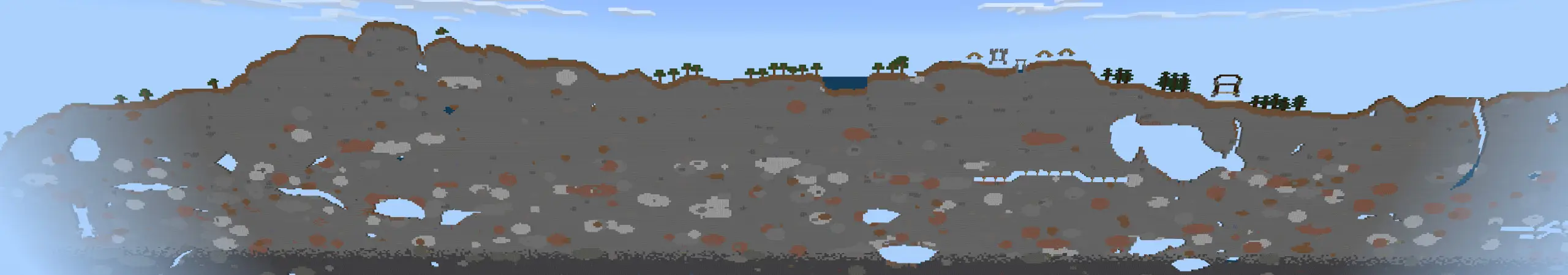 Шириной в один блок panorama