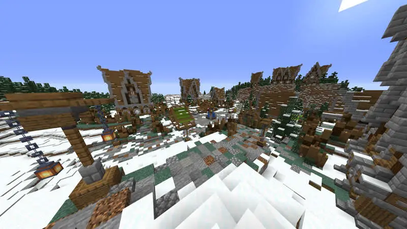 Скриншот Снег в деревне №3