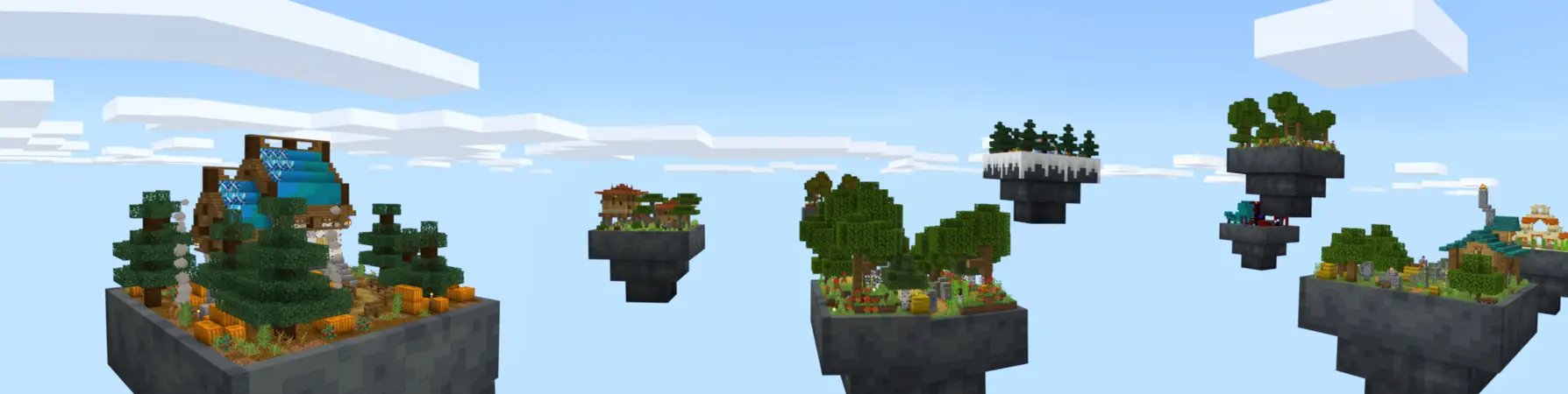 Воронка Skyblock panorama