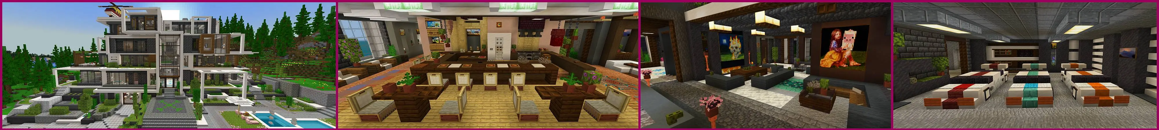 Роскошный современный особняк panorama