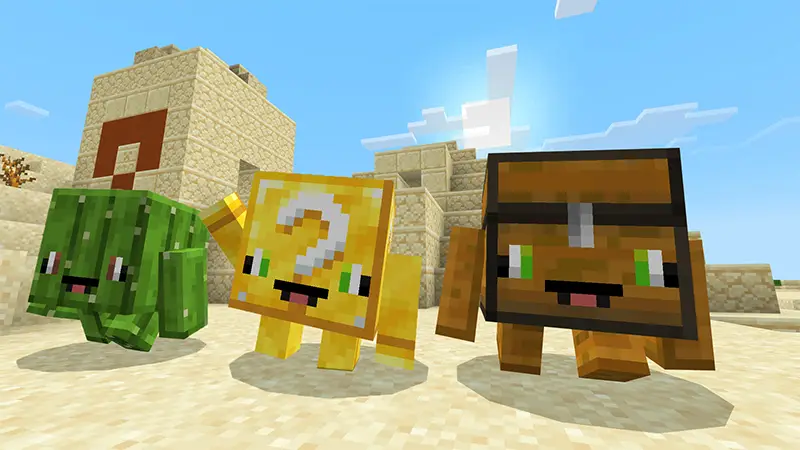 Скриншот СОЗДАВАЕМЫЕ БЛОЧНЫЕ ПИТОМЦЫ №1