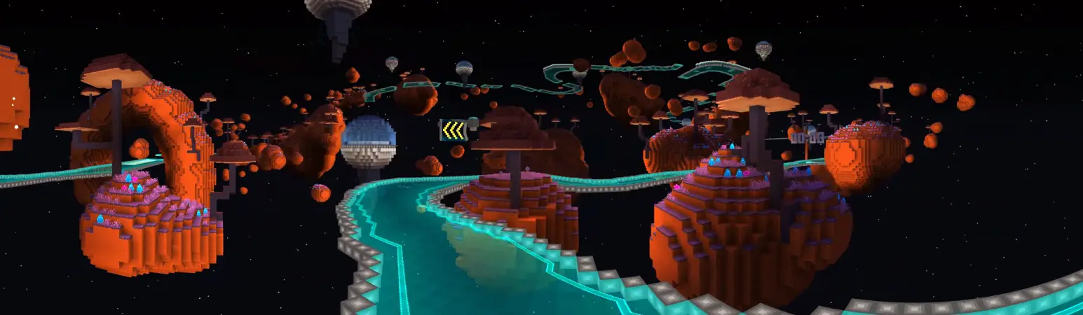 Гонка на ховерборде panorama