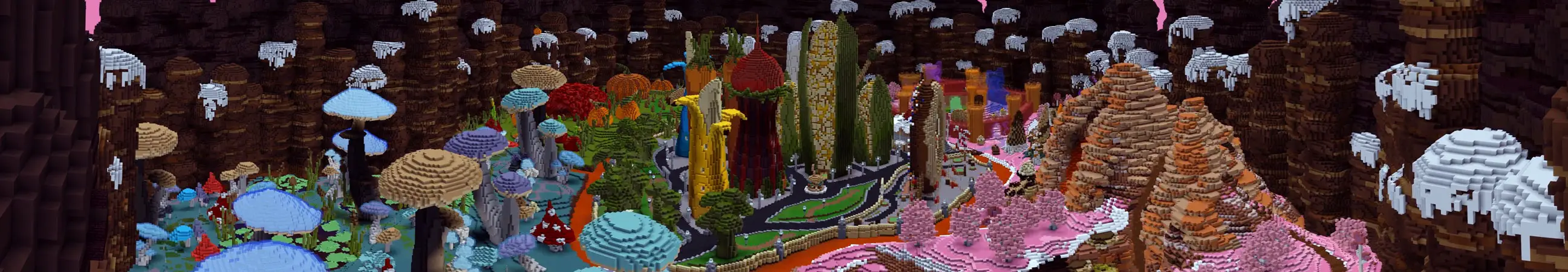 Город еды panorama