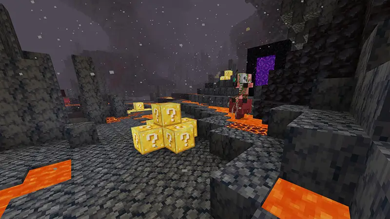 Скриншот Плоский мир блоков удачи №5