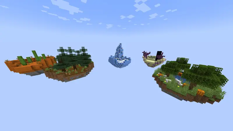 Скриншот Skyblock №1