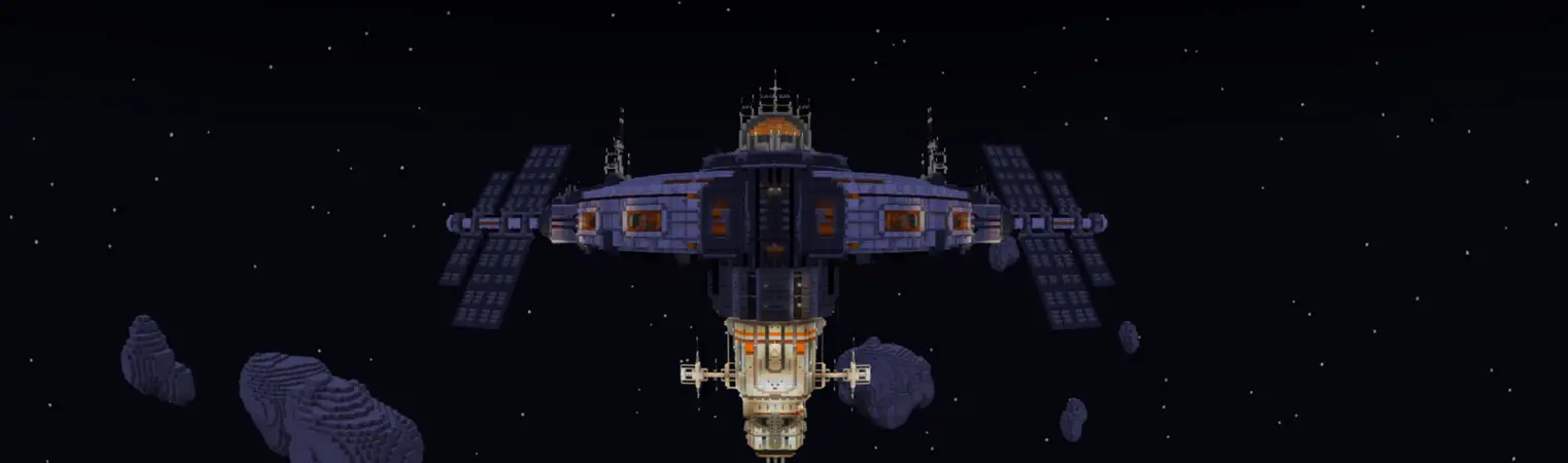 Космическая станция panorama