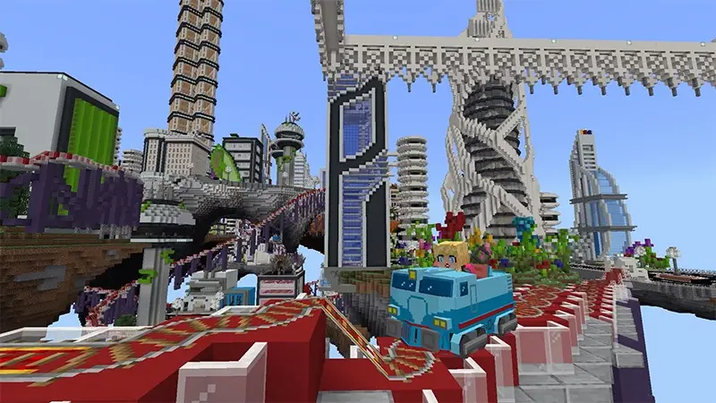 Скриншот Рельсы в небе №1