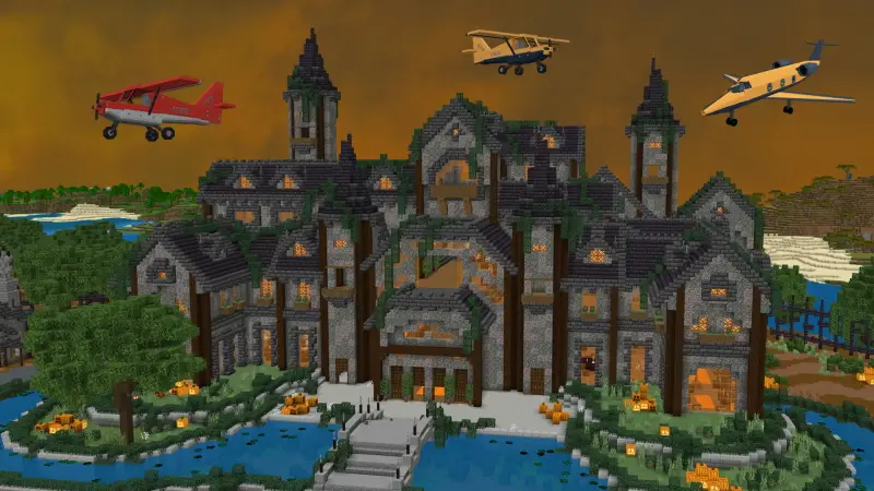 Скриншот Особняк миллиардера в духе Хэллоуина №5