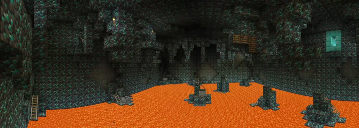 Побег из алмазного подземелья panorama